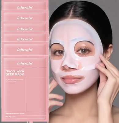 Lush Living Finds Collagen Hydrating Overnight Hydrogel Mask, Bio Collagen Real Deep Mask For Elasticity, Pore Minimizing Firming Suppleme 15pcs