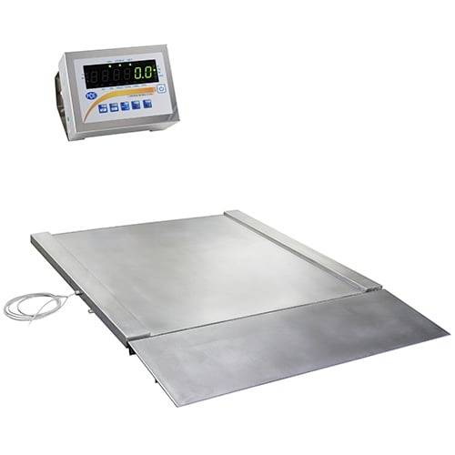 PCE Instruments Durchfahrwaage PCE-SD 2000 SST bis 2.000kg |Ablesbarkeit 1kg |Edelstahl |inkl. Eichung M III