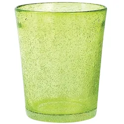 Konfekt 6 Jade grün Glas Getränkegläser cl 46