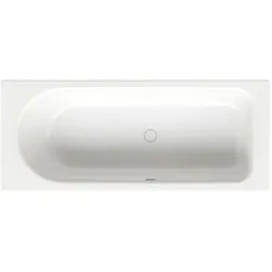 Bette BetteOcean Low-Line Badewanne 8833-440PLUS Glasur, snow, 170x70x38cm, Fußende rechts, Überlauf vorne