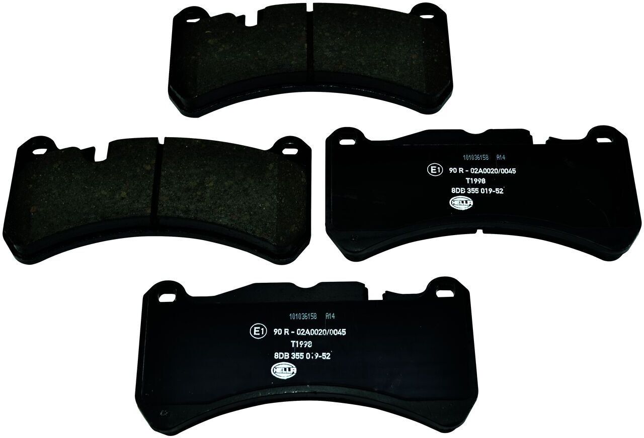 HELLA 8DB 355 019-521 Brake pad set