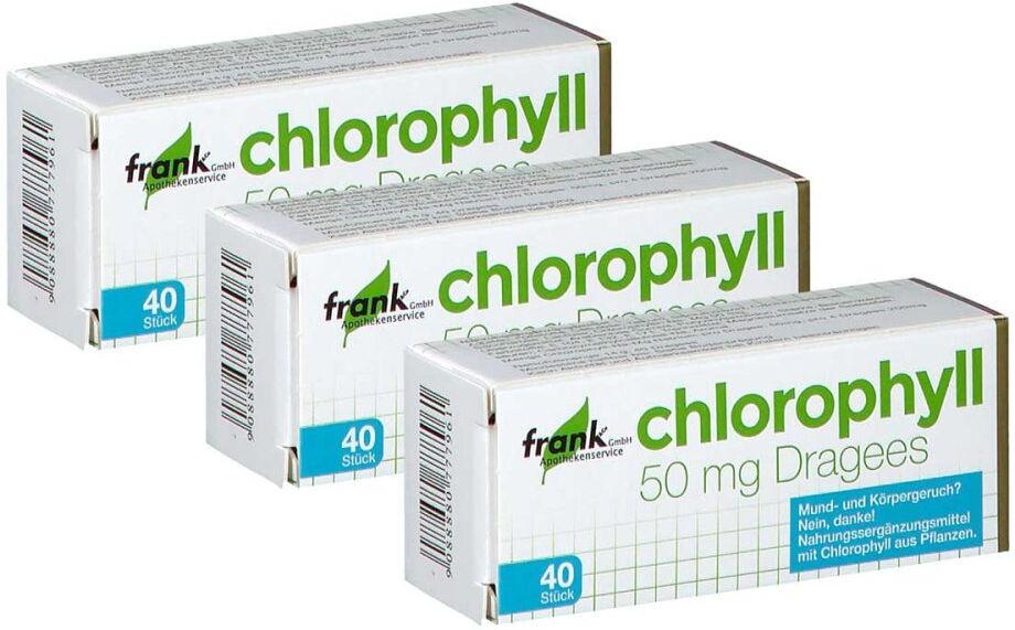 chlorophyll Dragees 3x40stk