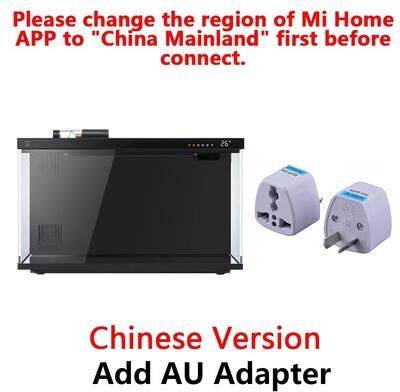 Uplifted Finds Xiaomi Mijia Smart Fish Tank With Remote Feeding And Smart Lighting System 20L add Au Adapter