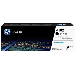 HP Original 410X Schwarz LaserJet Tonerkartusche mit hoher Reichweite