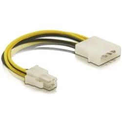 DELOCK Stromkabel P4 -> Molex 4pin St/St 0.15m