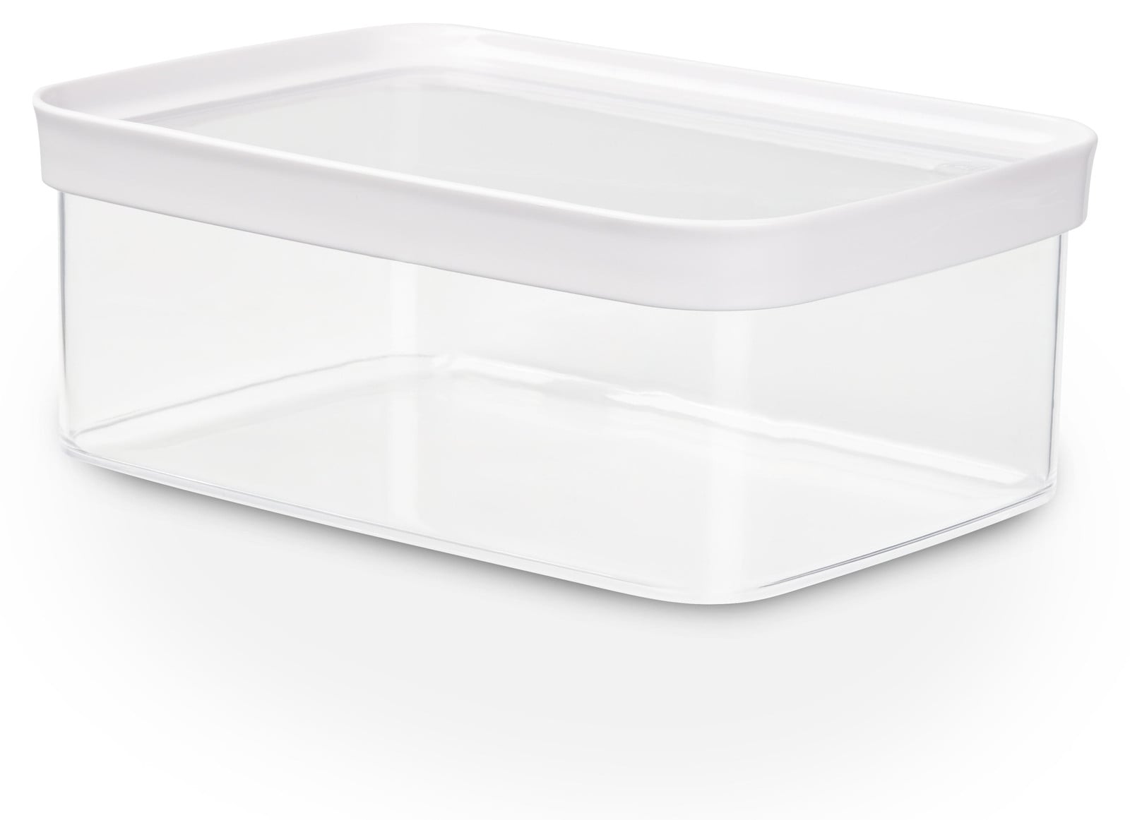 EMSA Optima droge voorraadcontainer, 2 liter, transparant/wit