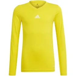 adidas Team Base langarm Funktionsshirt Kinder GN7514 - team yellow 128