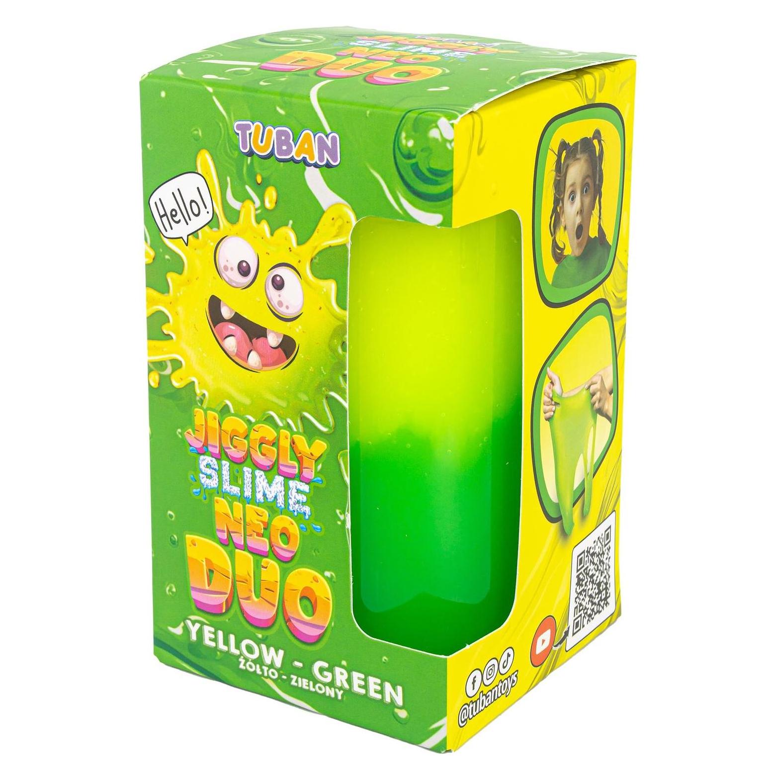 Tuban Jiggly Slime Neo Duo gelb-grün (TU3810)