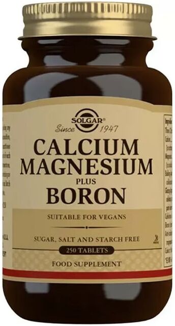 Solgar Calcium Magnesium Plus Boron 250 Tabs