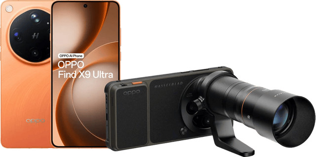 OPPO Find X9 Ultra 512GB Oranje 5G met Hasselblad Camera Kit