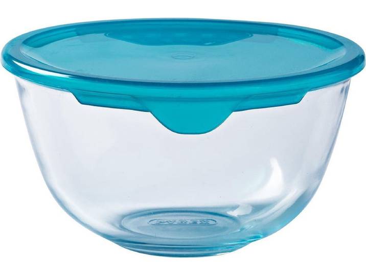 Pyrex - Cook & Enjoy Mengkom met Deksel 1\,1 liter - Transparant - Borosilicaatglas - Polypropyleen