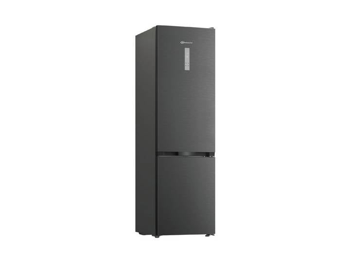 BAUKNECHT Kühl-/Gefrierkombination KGDNF 20CD BL, 203,5 cm hoch, 59,5 cm breit, Viel Platz für den Wocheneinkauf und frische Lebensmittel