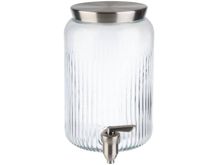 Getränkespender Aps transparent Edelstahl/Glas 3.8 l