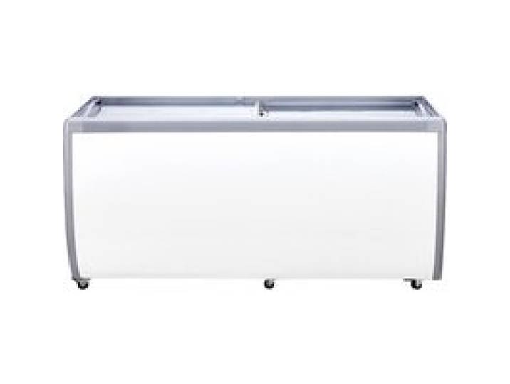 Vitrine Réfrigérée à Crème Glacée - DUOKU - RI-360DC - 370 L - 8 Cuves - Blanc