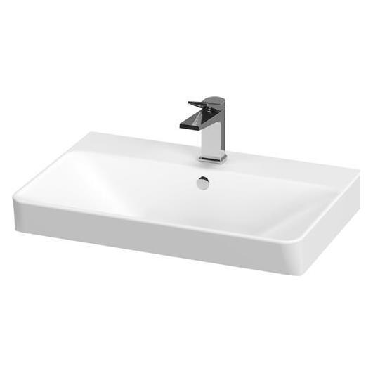 Cersanit Håndvask Mille 60x41cm, rengøringsvenlig (410 mm, 600 mm) (10227331)