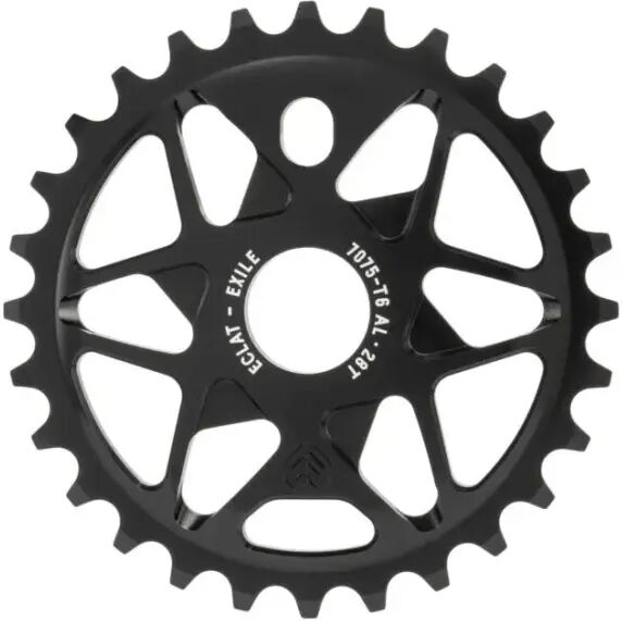 Eclat BMX Kettenblatt Éclat Exile (Schwarz - 28T)