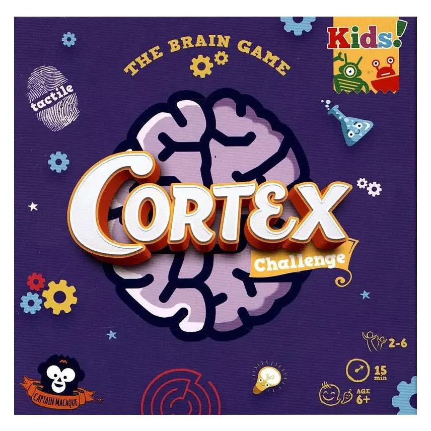Asmodée MAC0002 - Cortex Challenge Kids, Kartenspiel, für 2-6 Spieler, ab 6 Jahren (Deutsch, 2 - 6 Spieler) (MAC0002)