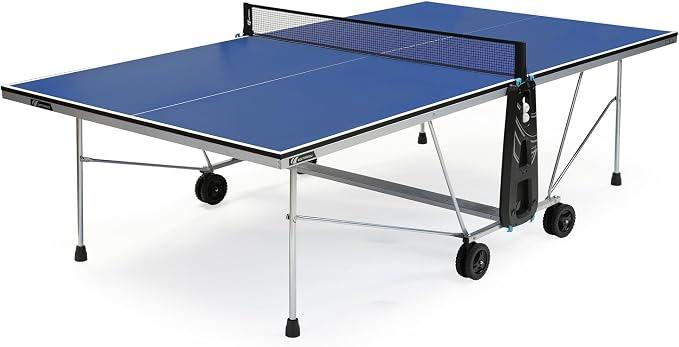 Sport Indoor Tischtennisplatte - Klappbar & Mobil - - Stabile Konstruktion - Platzsparend - Für Freizeit, Schule & Training