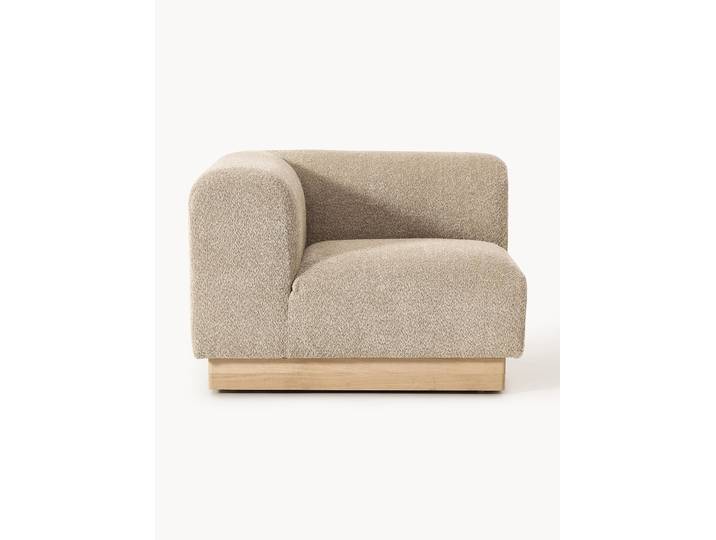 Eckmodul Natalie aus Teddy-Bouclé