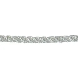 GEWA-Faserseil, Polyamid gedreht Ø 4 mm, 25 m lang, weiß