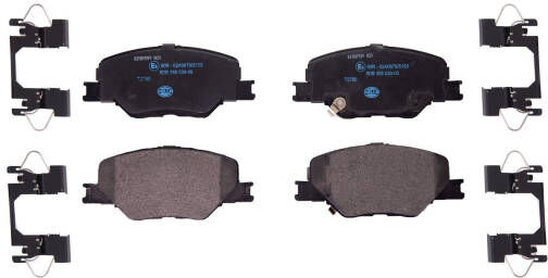 HELLA 8DB 355 039-061 Brake pad set