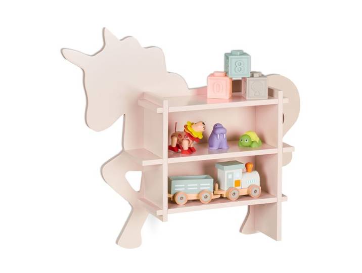 Relaxdays Kinderregal Einhorn