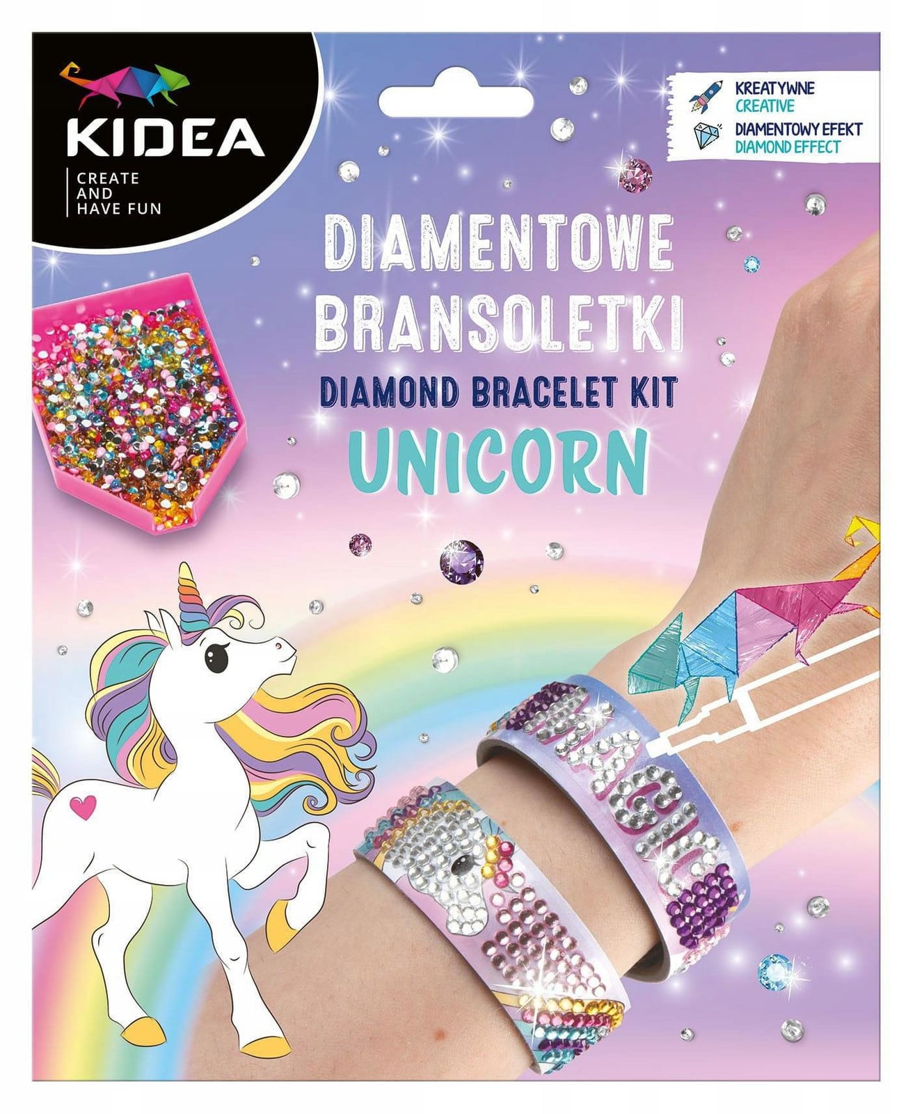 Derform Kidea Creatieve Set: Armbandjes met diamantenhoorns voor meisjes