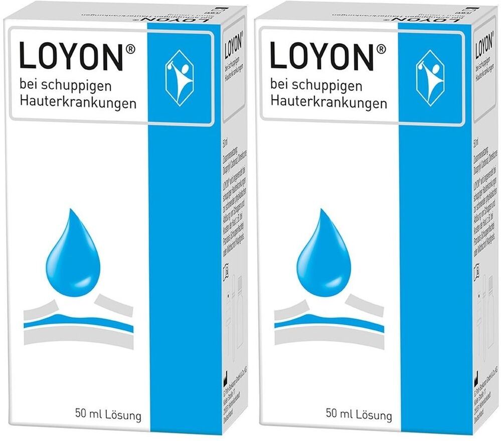 Loyon bei schuppigen Hauterkrankungen Lösung 2x 2x50 ml