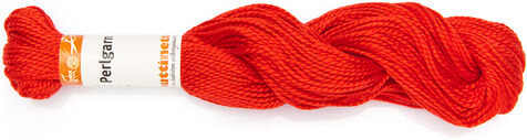 buttinette Perlgarn, rot, 25g-Strang