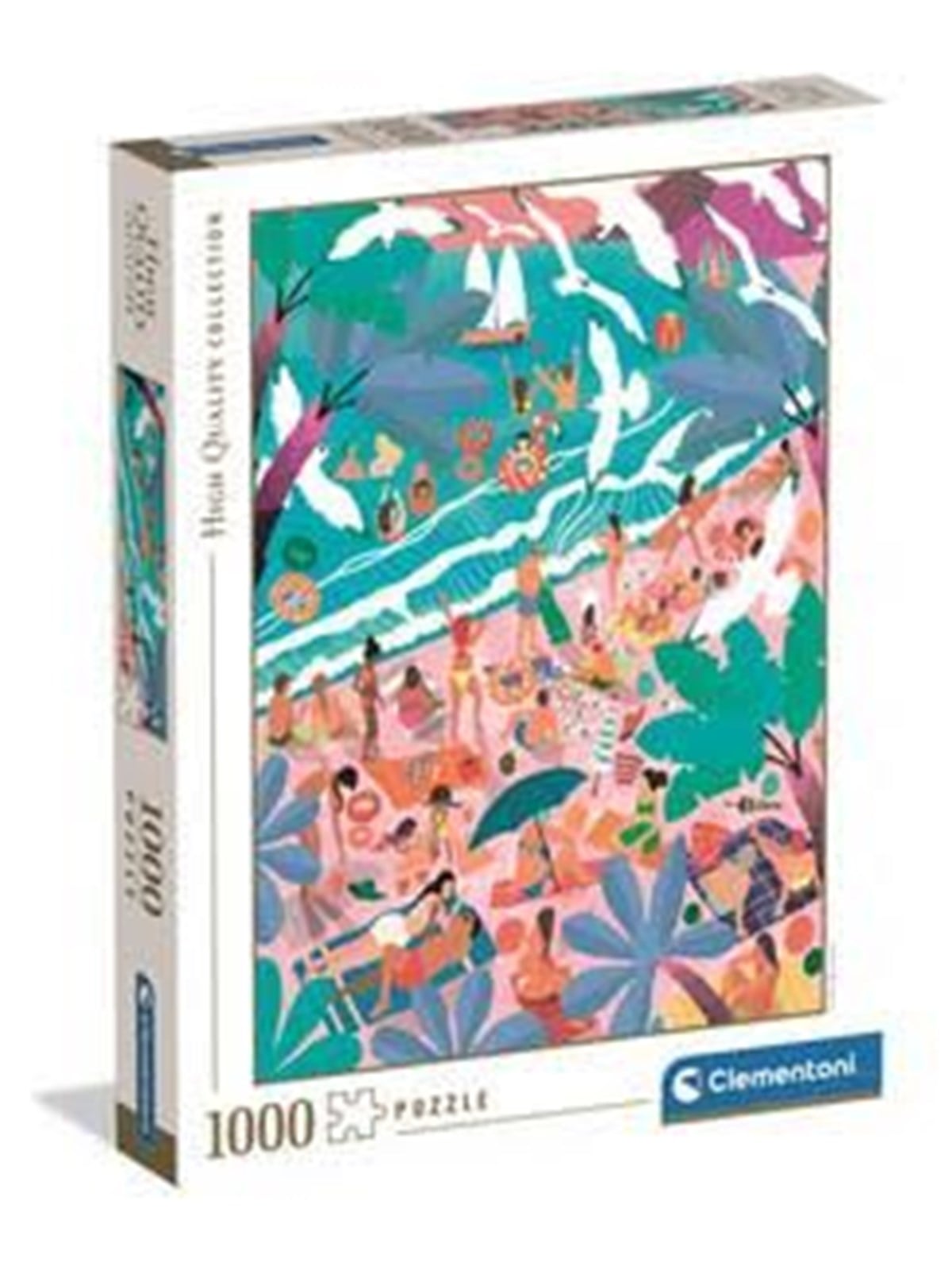 Clementoni HQC Sunday at The Beach Jigsaw Puzzle 1000 pieces 2D Puzzles