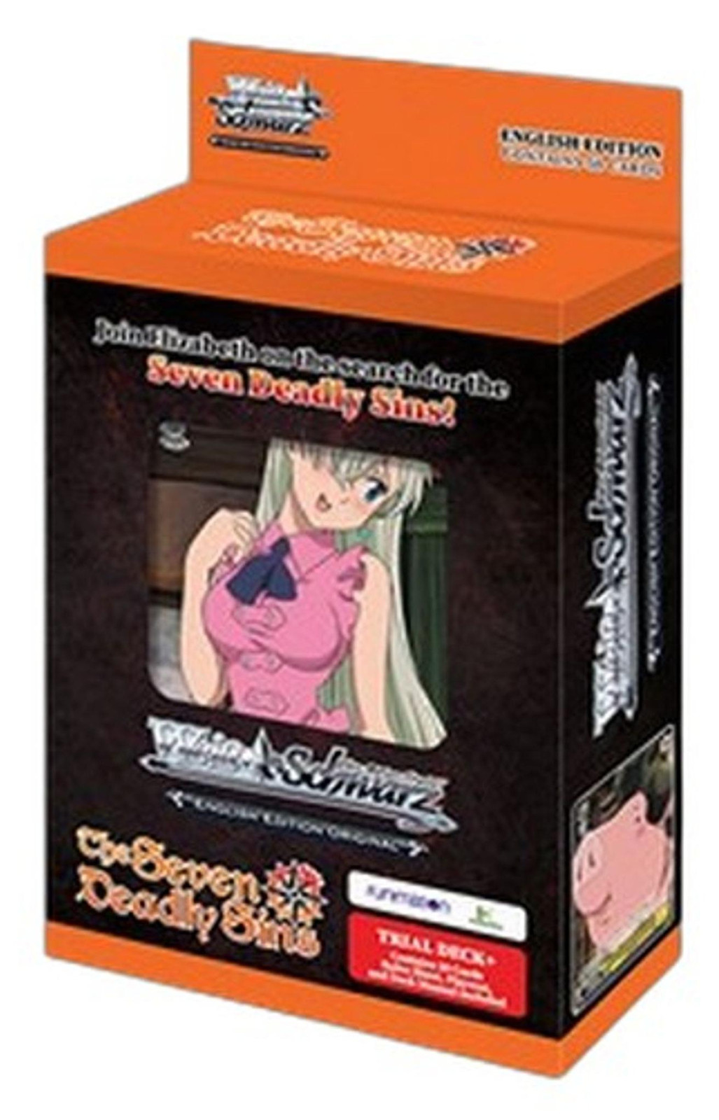 Bushiroad Weiss Schwarz Trial Deck: The Seven Deadly Sins