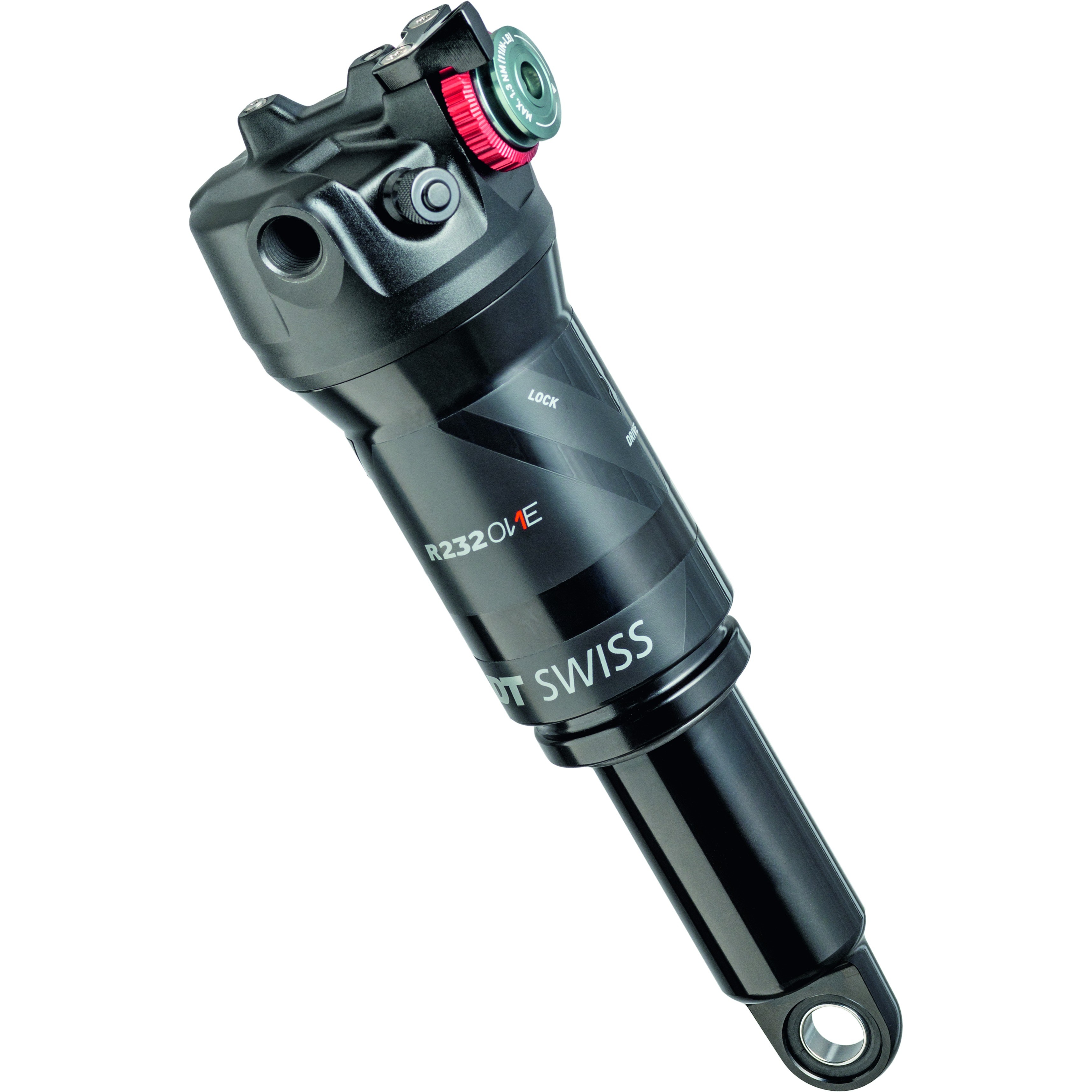 Dt Swiss R232 ONE w/o Remote Hintere Stoßdämpfer 165 x 45 mm Schwarz