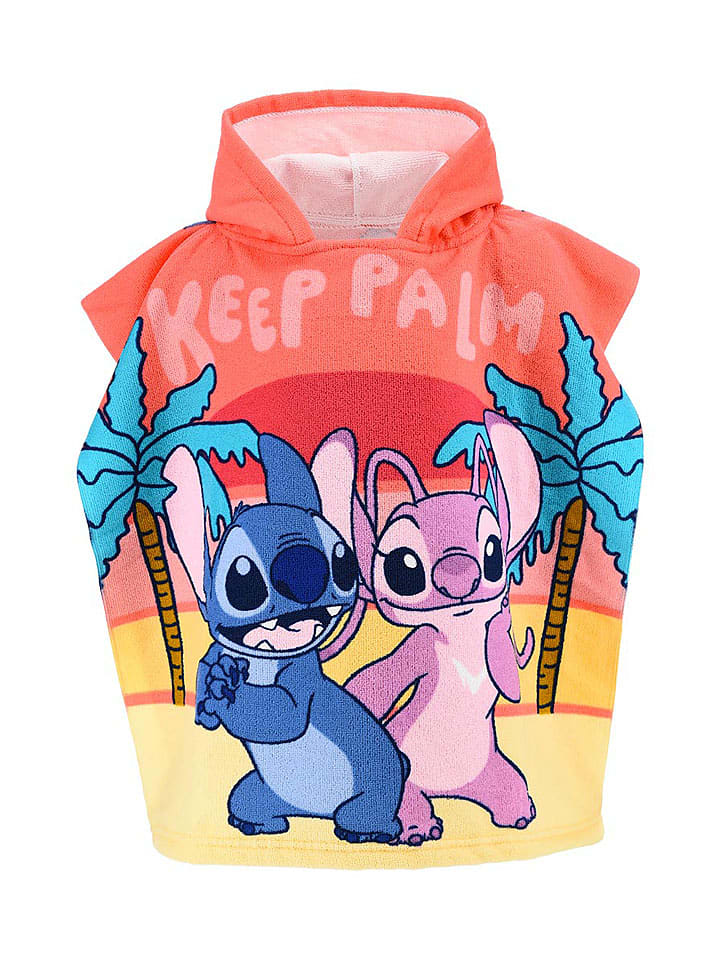 Lilo & Stitch Kapuzenbadetuch "Stitch" in Bunt - onesize