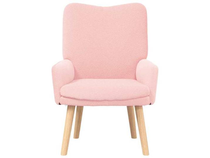 Rose Chaise confortable LEMON fauteuil Rose 63 x 67 x 94 cm Pour maison/bureau_21818