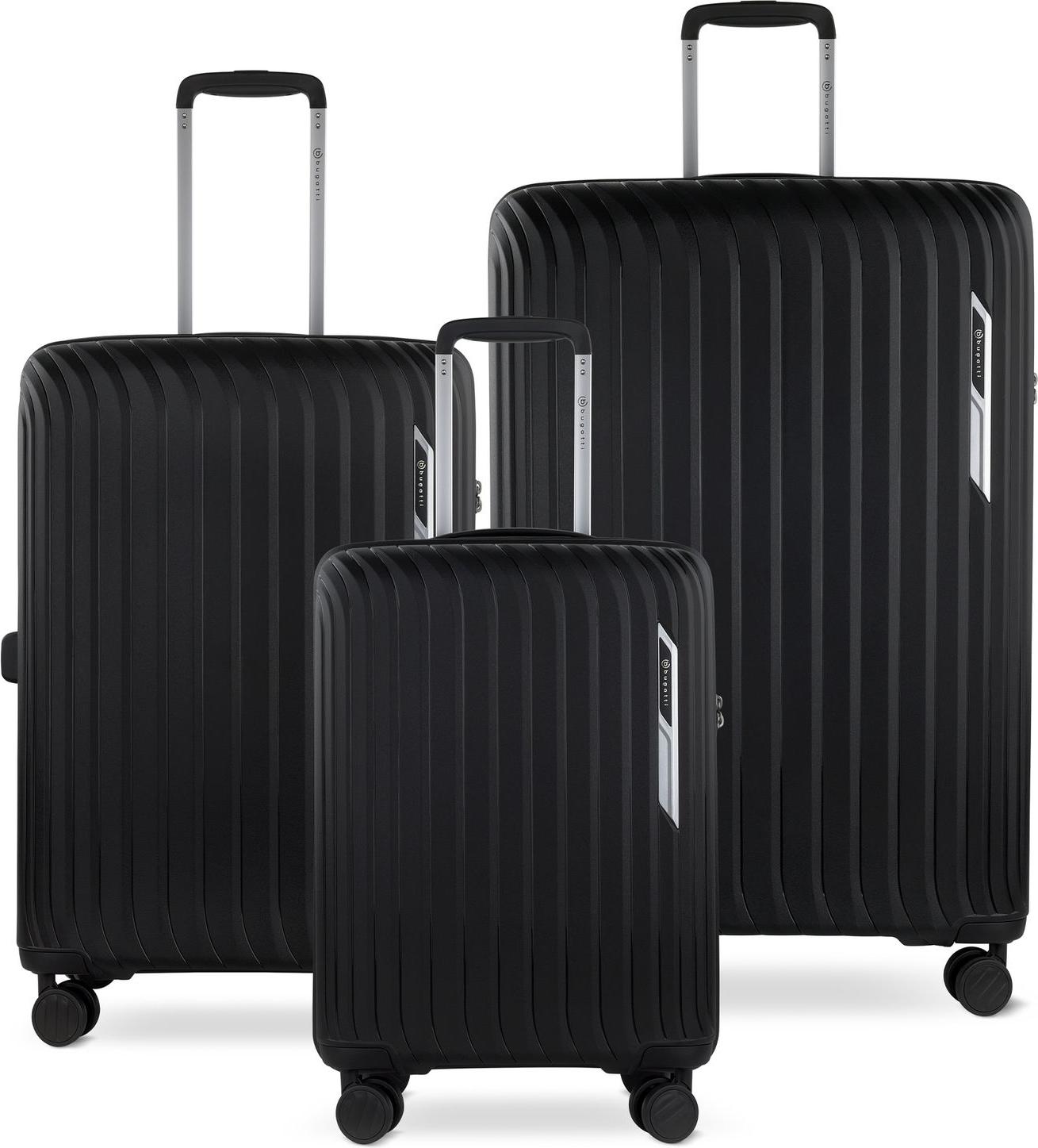 bugatti Hera Hard Case Trolley S / M / L Black schwarz 55cm