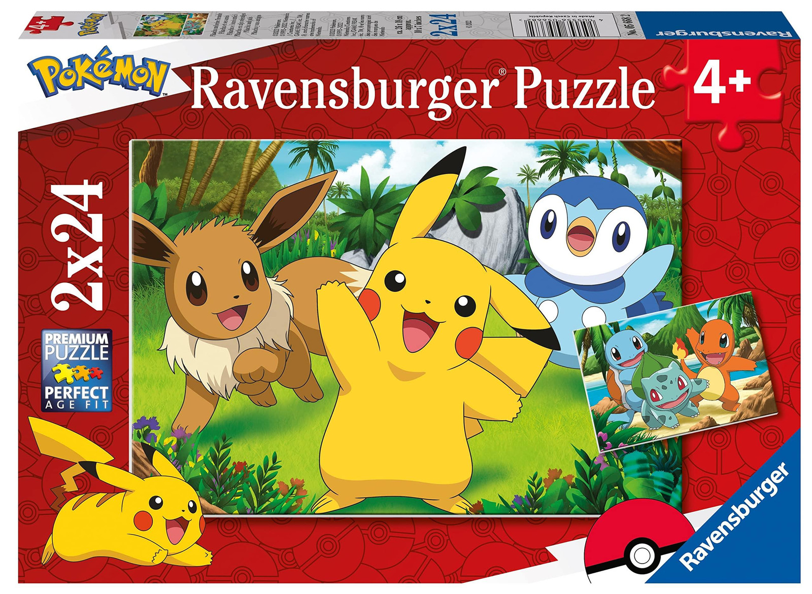 Ravensburger Pikachu en zijn vrienden puzzel 05668