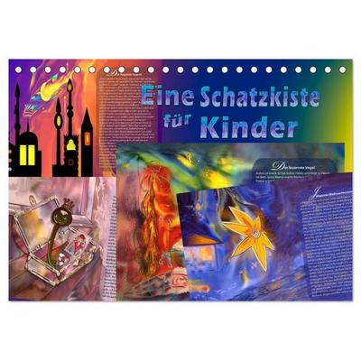 Eine Schatzkiste für Kinder (Tischkalender 2027 DIN A5 quer), CALVENDO Monatskalender