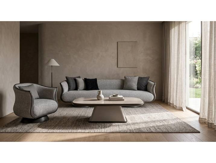 Xlmoebel Polstergarnitur Wohnzimmer Set 3-sitzer Couchtisch Modern Komfortabel Robust Stabil, (3-tlg., 3-tlg)