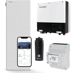 Growatt SPH5000TL3-BH-UP 5kW Hybrid Wechselrichter mit 23.0kWh Solarspeicher-Set