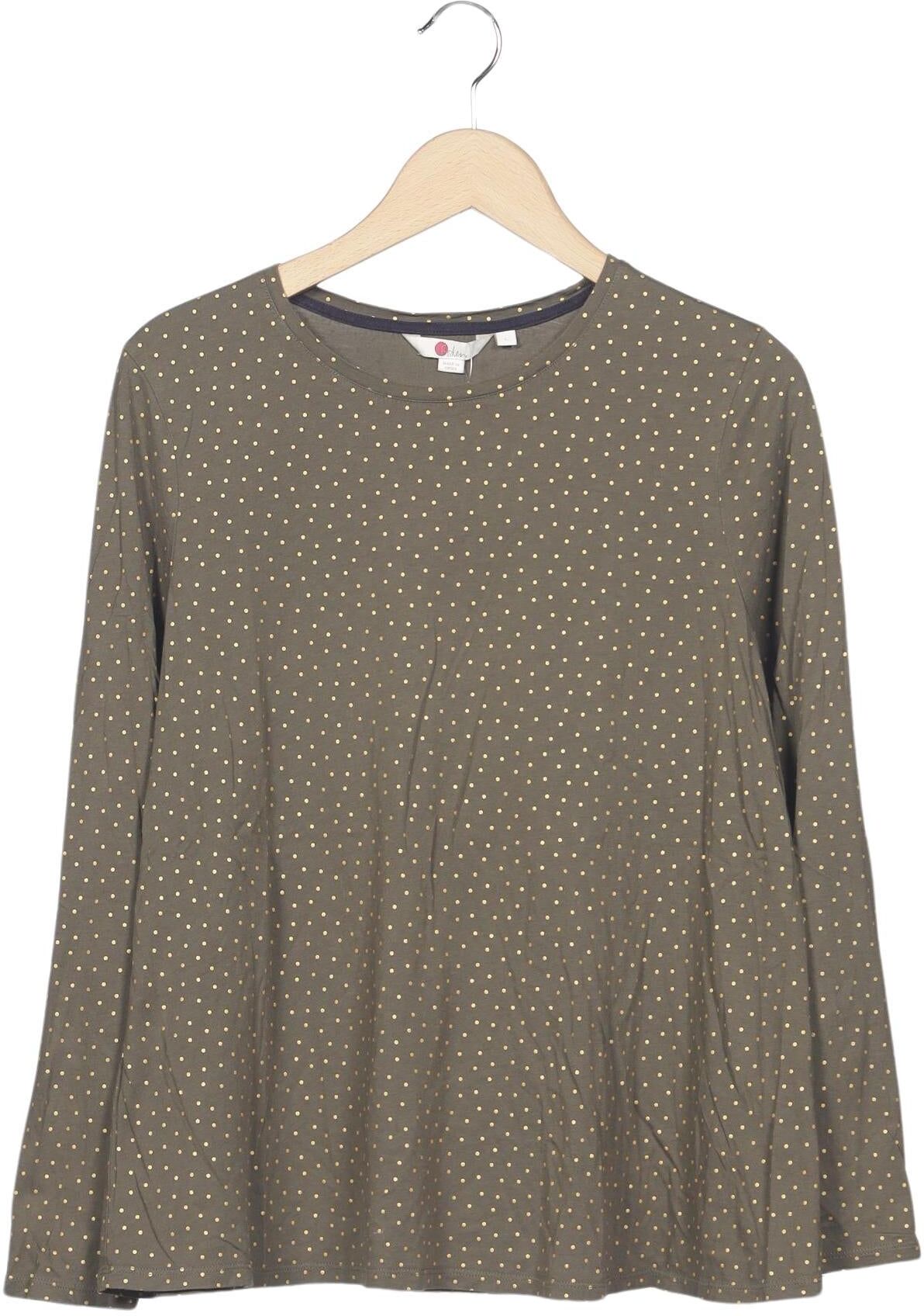 Boden Damen Langarmshirt, Grün, Gr. L, Modal / Baumwolle - Second Hand