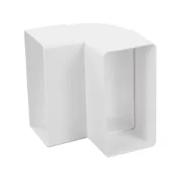 Flachkanal 90° Bogen vertikal System 110x55mm airRoxy 02-406