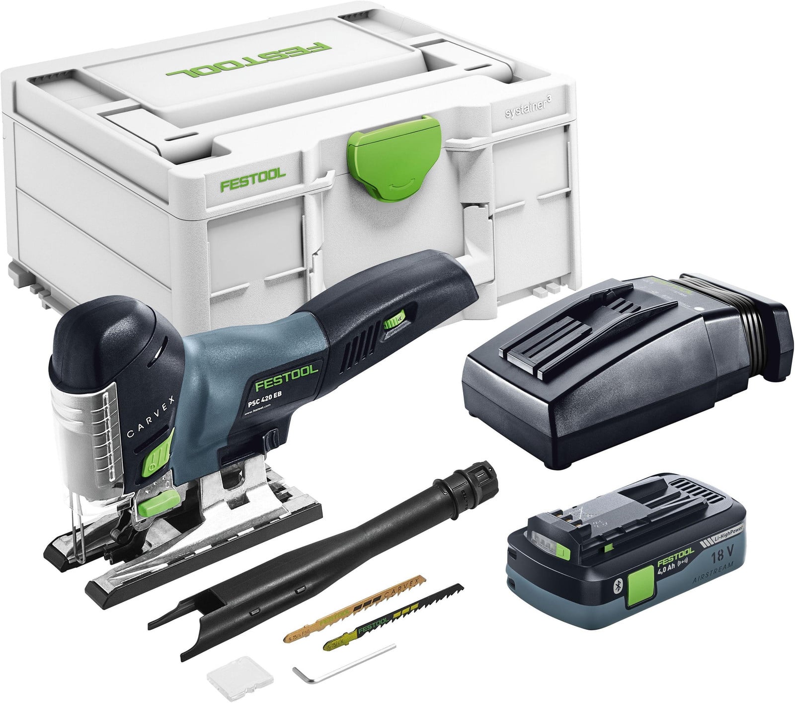 Festool accu-pendelzaag PSC 420 HPC 4,0 EBI-Plus CARVEX