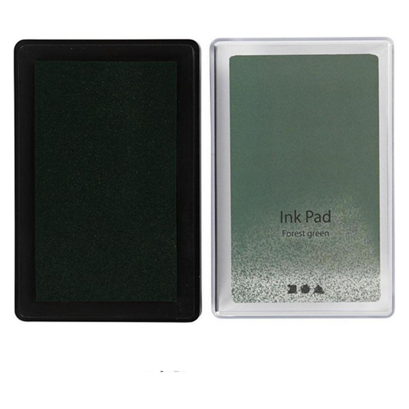 Creativ Company Stempelkissen Ink Pad, 9 x 6 x 2 cm Lindgrün (285339)