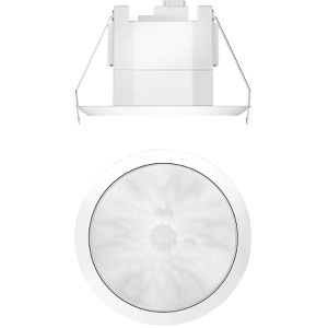 Theben Präsenzmelder theRonda S360 KNX FLAT DE WH, 360°, 8 m Reichweite, innen + außen IP54, Deckeneinbau