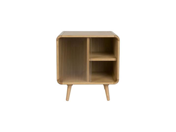 Table d'appoint en bois beige Rise
