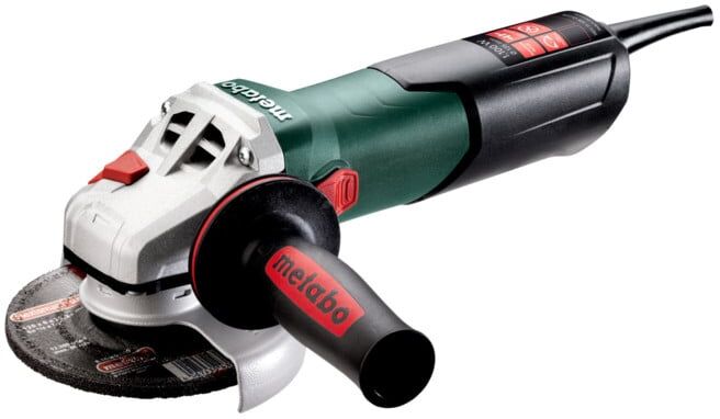 Meuleuse d'angle Metabo WEV 11-125 Quick avec réglage de la vitesse de rotation, écrou de serrage rapide (603625000)