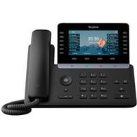 SIP-T85W, VoIP-Telefon dunkelgrau