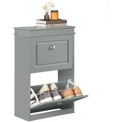 SCHUHSCHRANK Grau