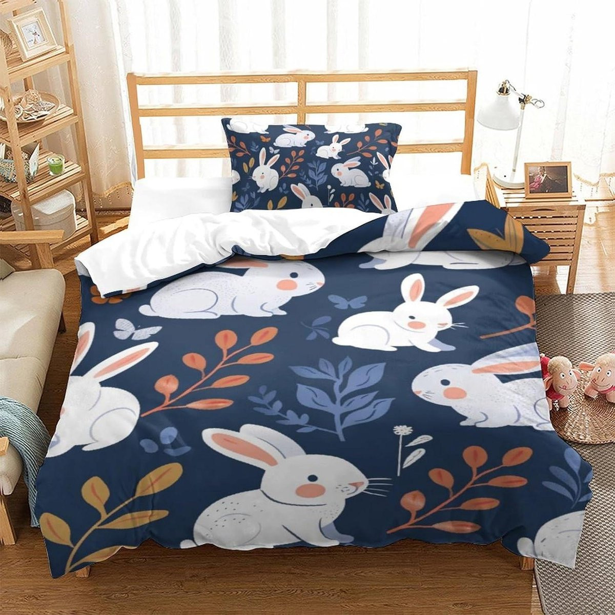 Dekbedovertrek Set Stijl-8 in Zachte Microvezel, 135 x 200 cm