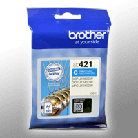 Brother Tinte LC-421C cyan